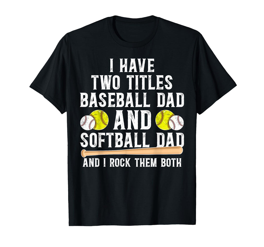 Baseball Softball Dad Proud Softball T-Shirt - Graphic Print for Adults - T-Shirt, Sweatshirt, Hoodie