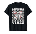 Game Day Vibes Coquette Bow Baseball T-Shirt - Unique Graphic Men Women - T-Shirt, Sweatshirt, Hoodie