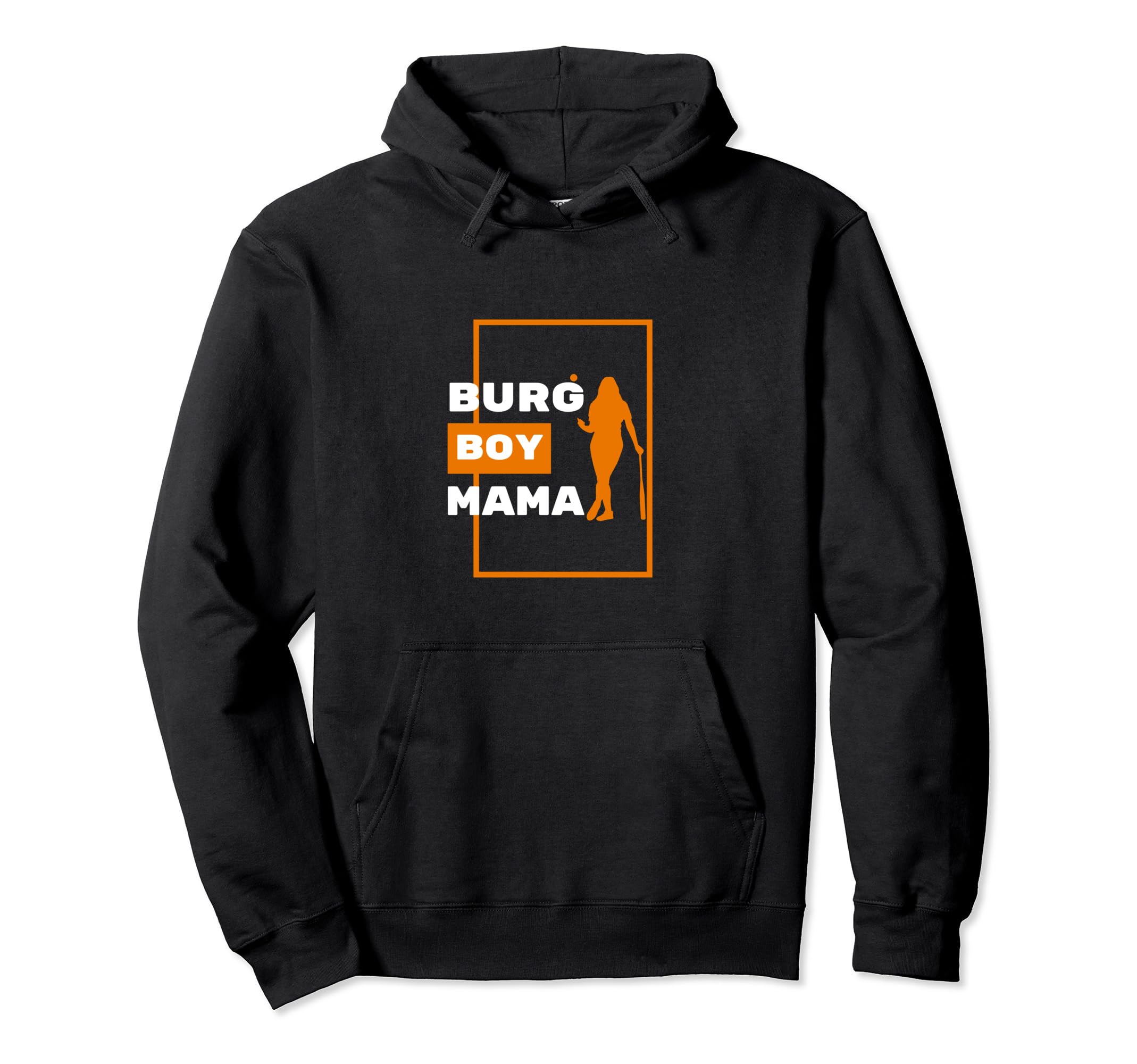 Burg Mama Baseball Lewisburg Hoodie - Custom Art Print Unisex - T-Shirt, Sweatshirt, Hoodie