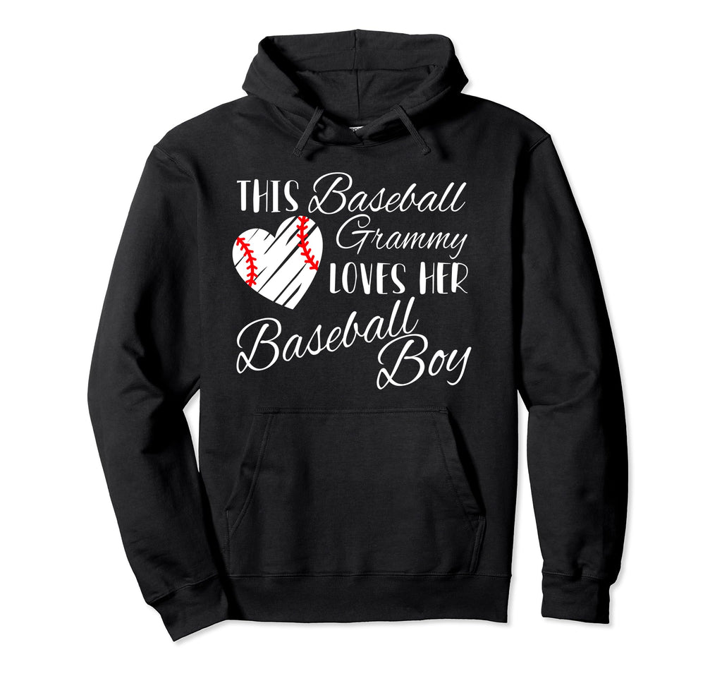 Baseball Grammy Loves Her Baseball Hoodie - Aesthetic Graphic for Adults - T-Shirt, Sweatshirt, Hoodie