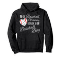 Baseball Grammy Loves Her Baseball Hoodie - Aesthetic Graphic for Adults - T-Shirt, Sweatshirt, Hoodie