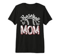 Baseball Mom Baseball Mama Proud T-Shirt - Aesthetic Graphic for Adults - T-Shirt, Sweatshirt, Hoodie