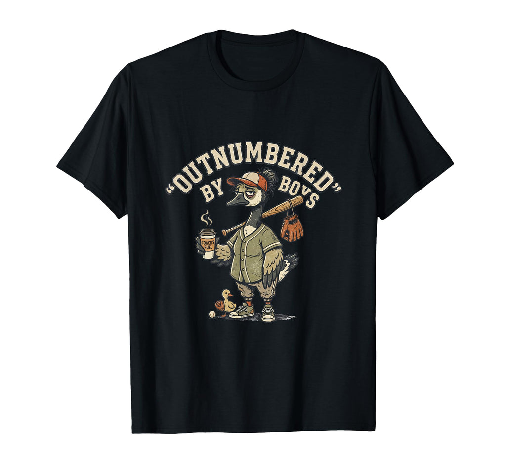 Funny Mom Goose Outnumbered T-Shirt - Casual Everyday Wear Men Women - T-Shirt, Sweatshirt, Hoodie
