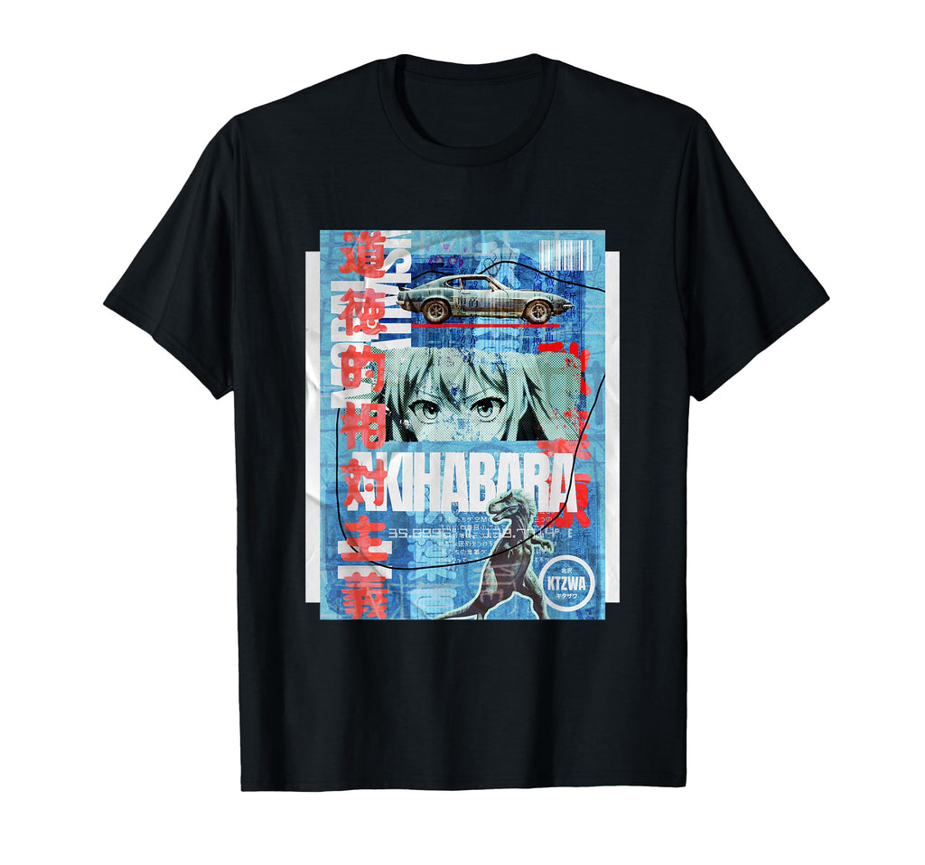 Japanese 90S 80S Streetwear Tokyo Anime T-Shirt - Custom Art Print Unisex - T-Shirt, Sweatshirt, Hoodie
