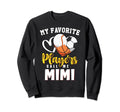 Mimi My Favorite Baseball Soccer Sweatshirt - Casual Everyday Wear Unisex - T-Shirt, Sweatshirt, Hoodie