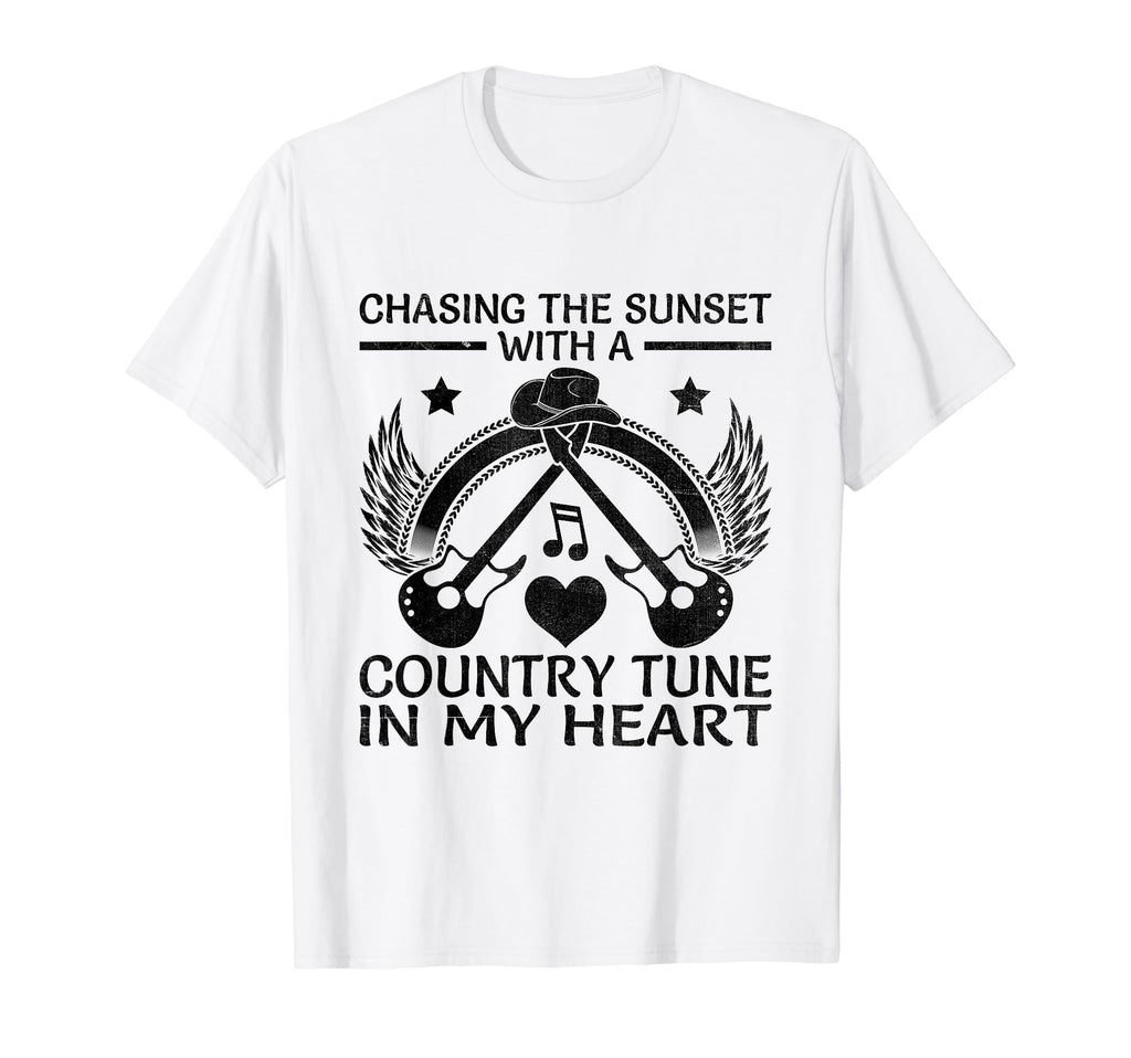 County Music Music Lover Western Country T-Shirt - Novelty Apparel Unisex - T-Shirt, Sweatshirt, Hoodie