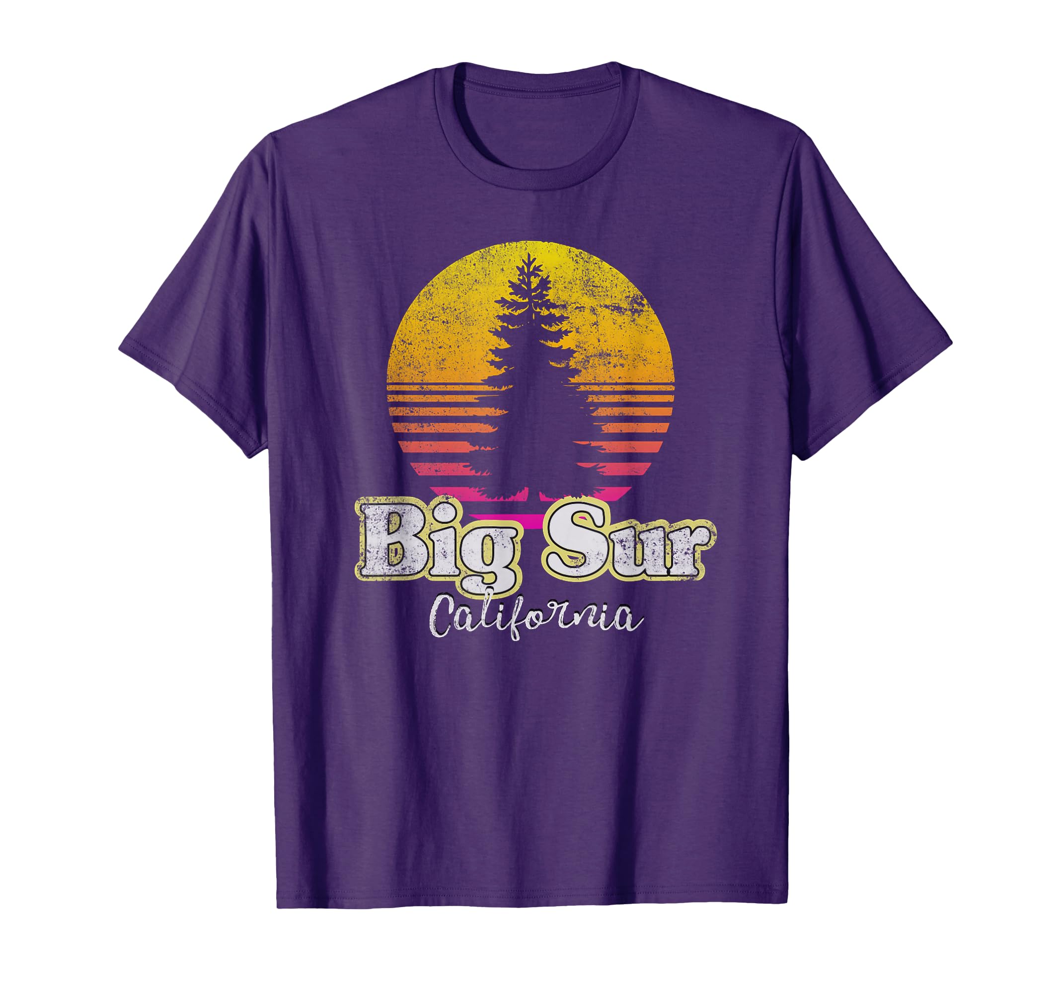 Big Sur Distressed Big Sur T-Shirt - Casual Everyday Wear for Adults - T-Shirt, Sweatshirt, Hoodie