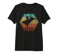 Rodeo Bull Riding Cowboy Tri Blend T-Shirt - Trendy Graphic Unisex - T-Shirt, Sweatshirt, Hoodie