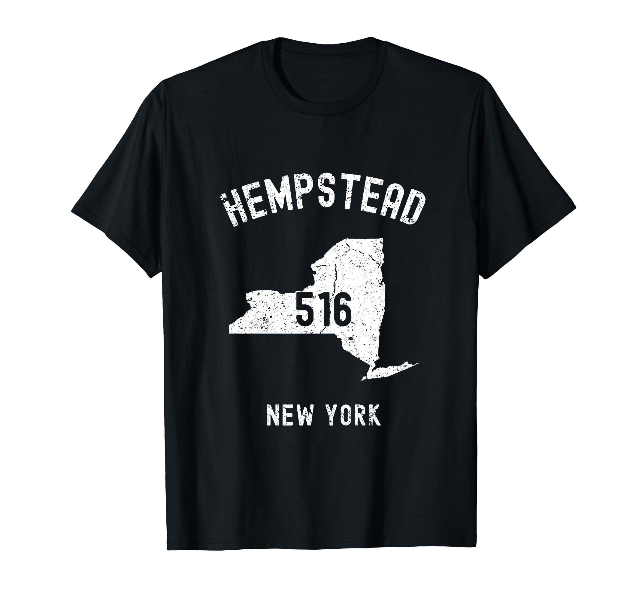 Hempstead New York Ny 516 Athletic T-Shirt - Trendy Graphic Unisex - T-Shirt, Sweatshirt, Hoodie