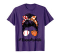 Bonus Mom Life Baseball Basketball Bonus T-Shirt - Graphic Print Unisex - T-Shirt, Sweatshirt, Hoodie