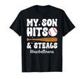 Baseball Mom Baseball Player Mama Proud T-Shirt - Graphic Print Men Women - T-Shirt, Sweatshirt, Hoodie