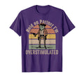 Hold Partner Im Overstimulated Cowboy T-Shirt - Minimalist Print Men Women - T-Shirt, Sweatshirt, Hoodie