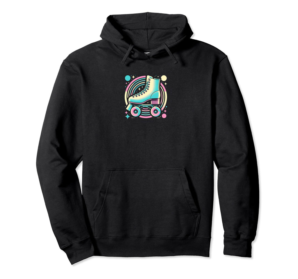 Roller Skate Disco Fever Hoodie - Trendy Graphic for Adults - T-Shirt, Sweatshirt, Hoodie