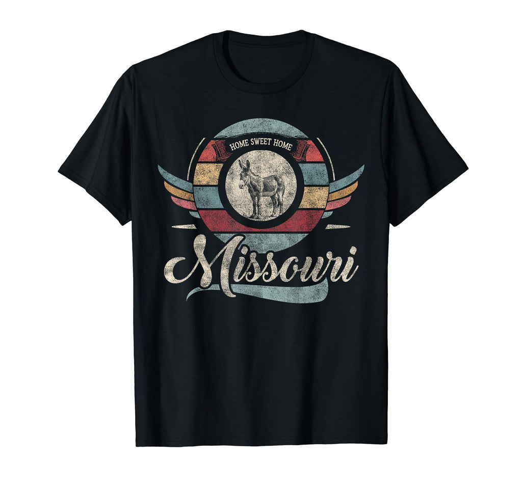 Missouri State Animal Mule Sweet Home T-Shirt - Streetwear Style Men Women - T-Shirt, Sweatshirt, Hoodie