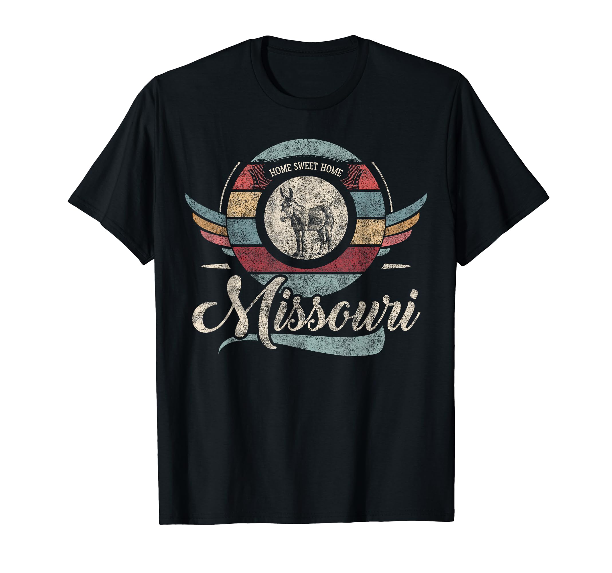 Missouri State Animal Mule Sweet Home T-Shirt - Streetwear Style Men Women - T-Shirt, Sweatshirt, Hoodie