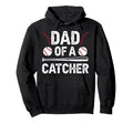 Dad Baseball Catcher Dad Baseball Hoodie - Streetwear Style Men Women - T-Shirt, Sweatshirt, Hoodie