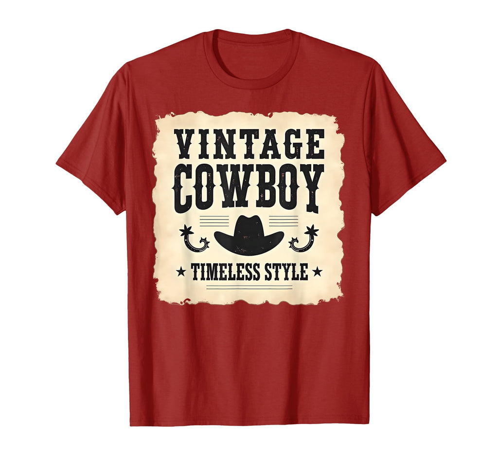 Cowboy Timeless Western T-Shirt - Streetwear Style for Adults - T-Shirt, Sweatshirt, Hoodie
