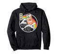 Peach Soda Surfing Kanagawa Wave Hoodie - Custom Art Print for Adults - T-Shirt, Sweatshirt, Hoodie