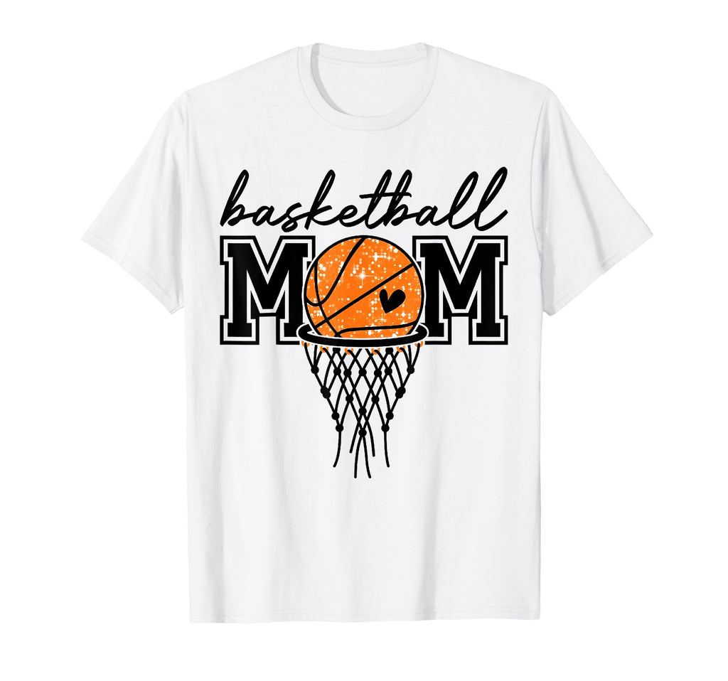 Basketball Mom Game Day Outfit T-Shirt - Minimalist Print Men Women - T-Shirt, Sweatshirt, Hoodie