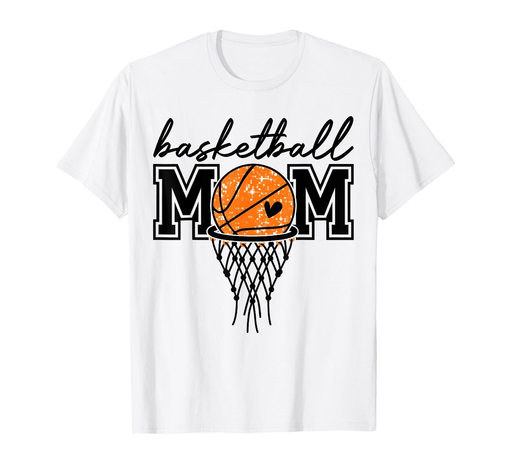 Basketball Mom Game Day Outfit T-Shirt - Minimalist Print Men Women - T-Shirt, Sweatshirt, Hoodie