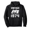 Birthday Best 1974 Bday 1974 Cassette Hoodie - Custom Art Print for Adults - T-Shirt, Sweatshirt, Hoodie