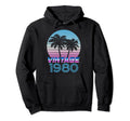 1980 Vaporwave Birthday Hoodie - Novelty Apparel Unisex - T-Shirt, Sweatshirt, Hoodie