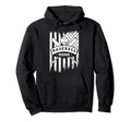 Baseball Mama Usa American Flag Family Hoodie - Graphic Print Men Women - T-Shirt, Sweatshirt, Hoodie