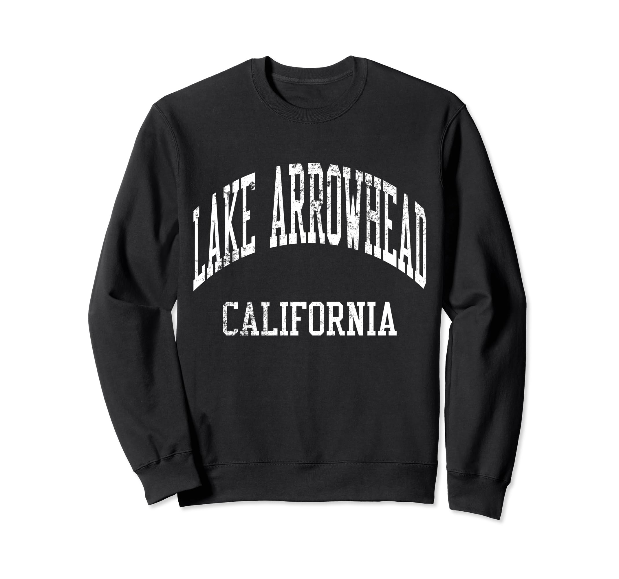 Lake Arrowhead California 70S Sweatshirt - Minimalist Print for Adults - T-Shirt, Sweatshirt, Hoodie