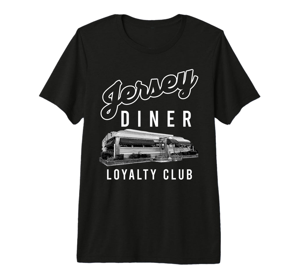 New Jersey Diner Loyalty Club T-Shirt - Trendy Graphic for Adults - T-Shirt, Sweatshirt, Hoodie