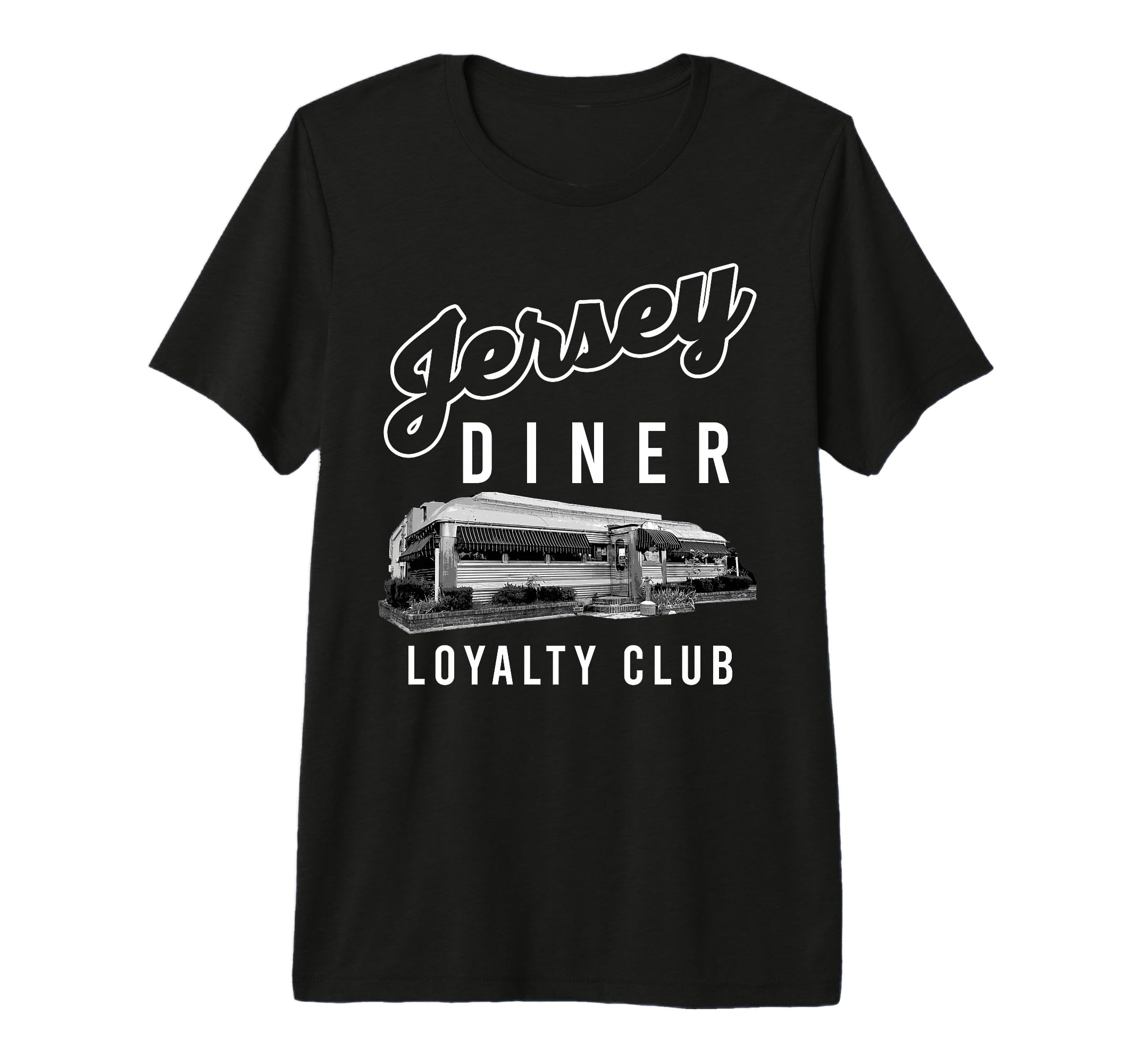 New Jersey Diner Loyalty Club T-Shirt - Trendy Graphic for Adults - T-Shirt, Sweatshirt, Hoodie