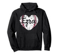 Ezra Baseball Personalized Name Hoodie - Casual Everyday Wear for Adults - T-Shirt, Sweatshirt, Hoodie