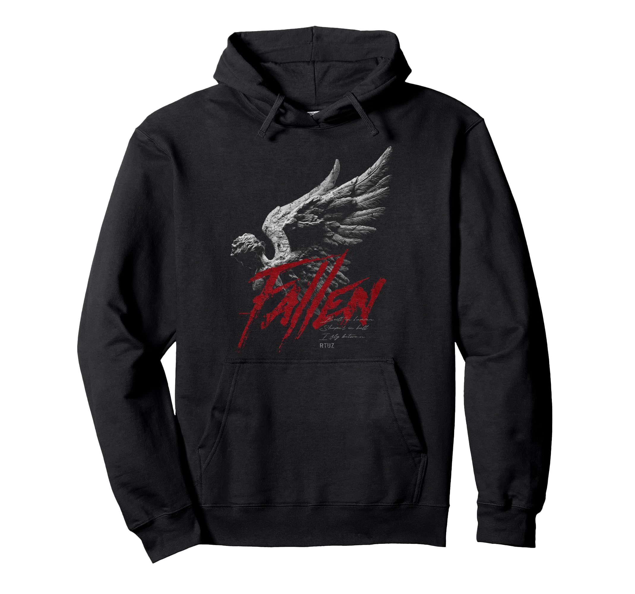 Aesthetic Streetwear Angel Hoodie - Unique Graphic for Adults - T-Shirt, Sweatshirt, Hoodie