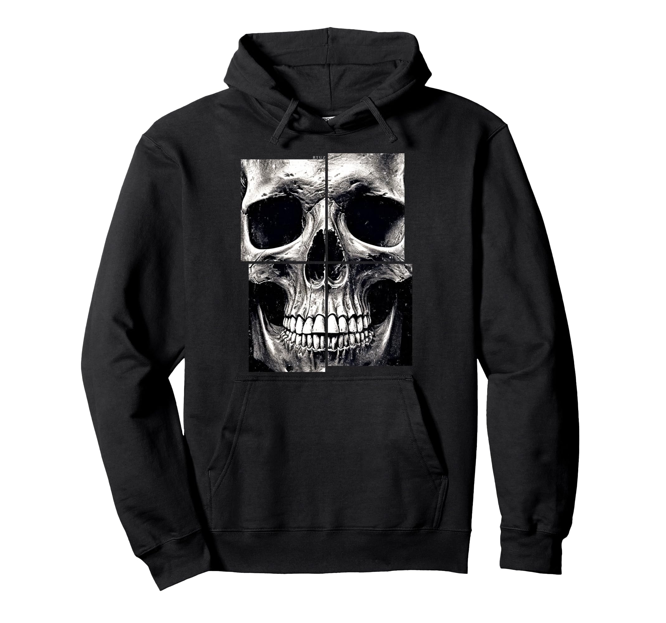 Aesthetic Streetwear Skull Hoodie - Trendy Graphic Men Women - T-Shirt, Sweatshirt, Hoodie