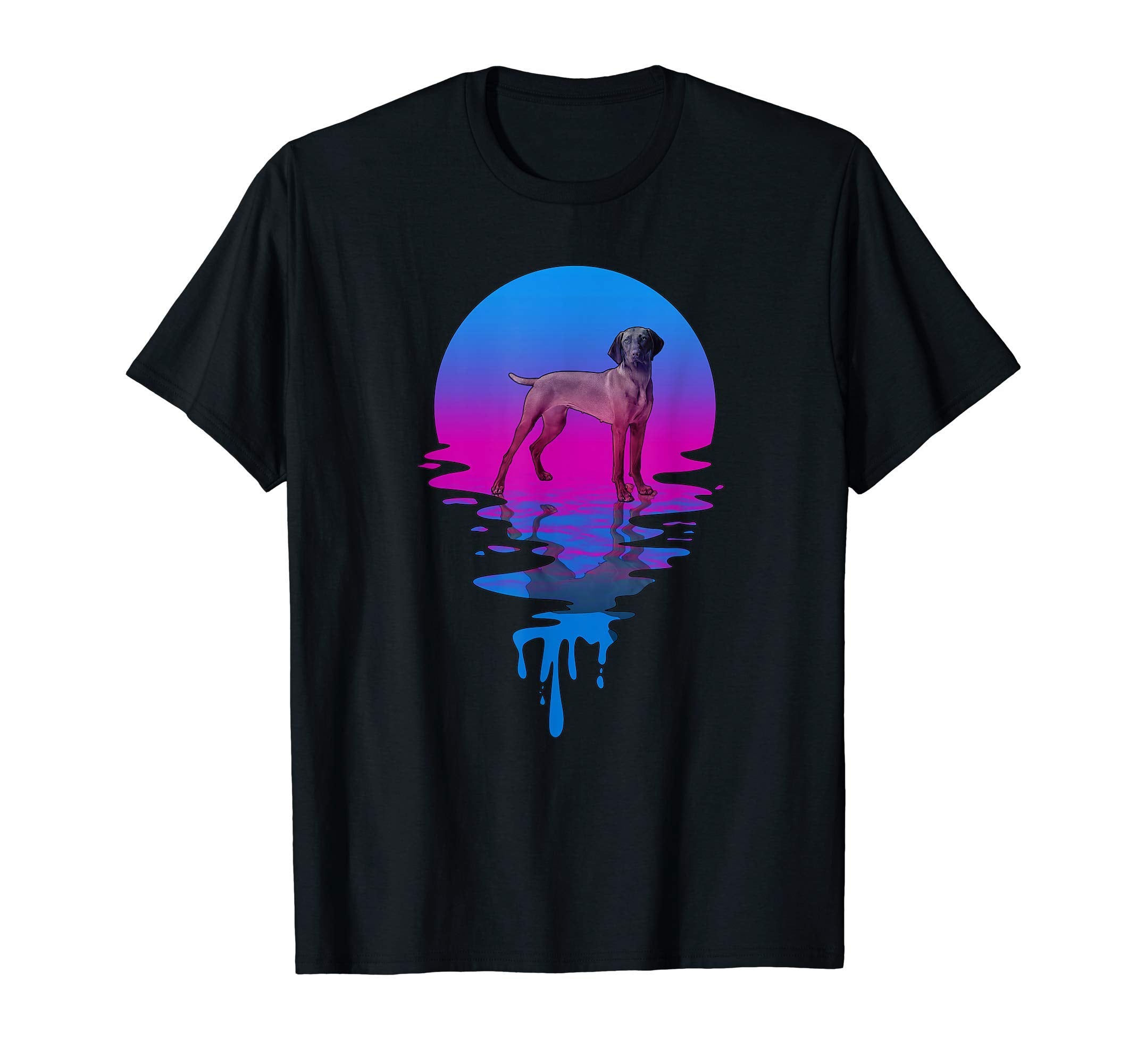 Sunset Vizsla T-Shirt - Casual Everyday Wear Men Women - T-Shirt, Sweatshirt, Hoodie