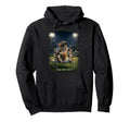 Funny Mice Ballfield Baseball Field I Hoodie - Novelty Apparel Men Women - T-Shirt, Sweatshirt, Hoodie