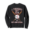 Proud Baseball Parent Teaching Sweatshirt - Fun Novelty Design Unisex - T-Shirt, Sweatshirt, Hoodie