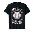 My Might Not Always Swing Baseball Mom T-Shirt - Trendy Graphic for Adults - T-Shirt, Sweatshirt, Hoodie
