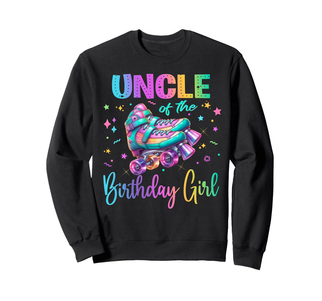 Roller Skates Birthday Skating Sweatshirt - Custom Art Print Men Women - T-Shirt, Sweatshirt, Hoodie