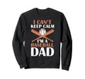 Fathers Day Baseball Dad Parent Sweatshirt - Unique Graphic for Adults - T-Shirt, Sweatshirt, Hoodie