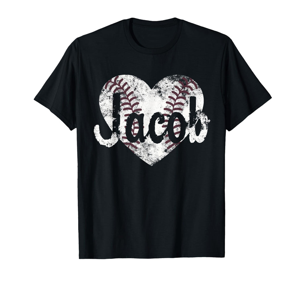 Jacob Baseball Personalized Name Mom T-Shirt - Streetwear Style for Adults - T-Shirt, Sweatshirt, Hoodie