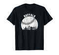 Buffalo Skyline Baseball Fan Buffalo T-Shirt - Minimalist Print Men Women - T-Shirt, Sweatshirt, Hoodie