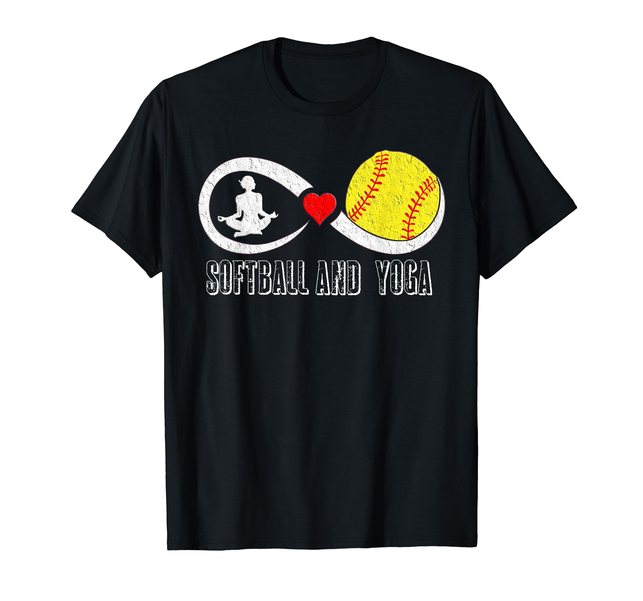 Softball Baseball And Yoga Mama Yoga T-Shirt - Trendy Graphic Men Women - T-Shirt, Sweatshirt, Hoodie
