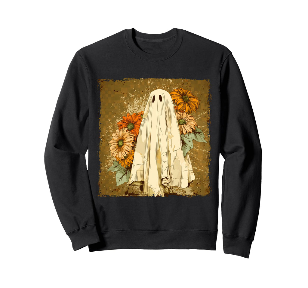 Boho Ghost Sweatshirt - Trendy Graphic Men Women - T-Shirt, Sweatshirt, Hoodie