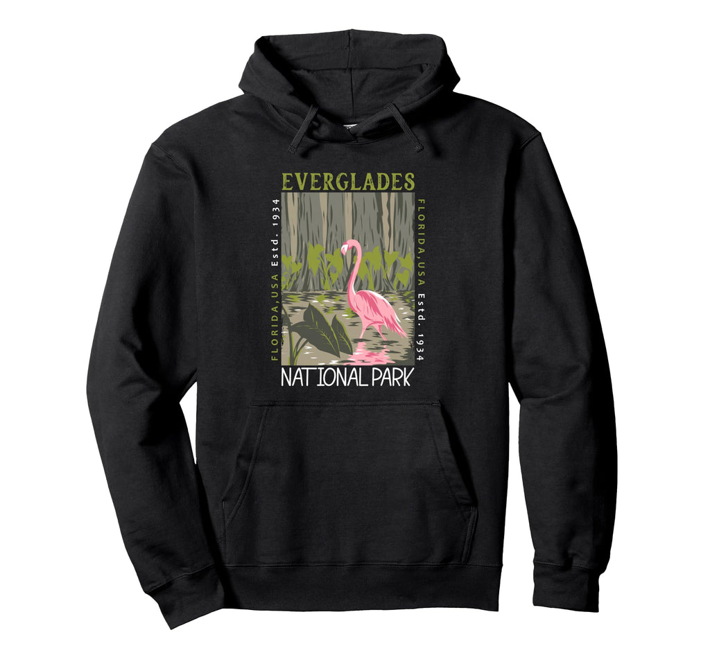 Everglades National Park Florida Hoodie - Trendy Graphic Men Women - T-Shirt, Sweatshirt, Hoodie