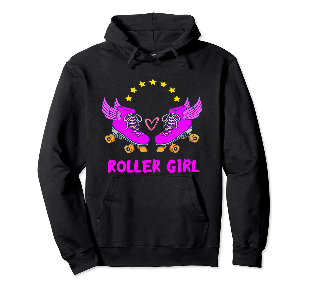 Funny Roller Skater Skating 70S 80S Skate Hoodie - Unique Graphic Unisex - T-Shirt, Sweatshirt, Hoodie