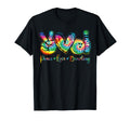 Tie Dye Peace Love Bowling Lover Funny T-Shirt - Graphic Print Unisex - T-Shirt, Sweatshirt, Hoodie