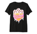Baseball Ice Cream Drip Mom Sweet T-Shirt - Aesthetic Graphic for Adults - T-Shirt, Sweatshirt, Hoodie