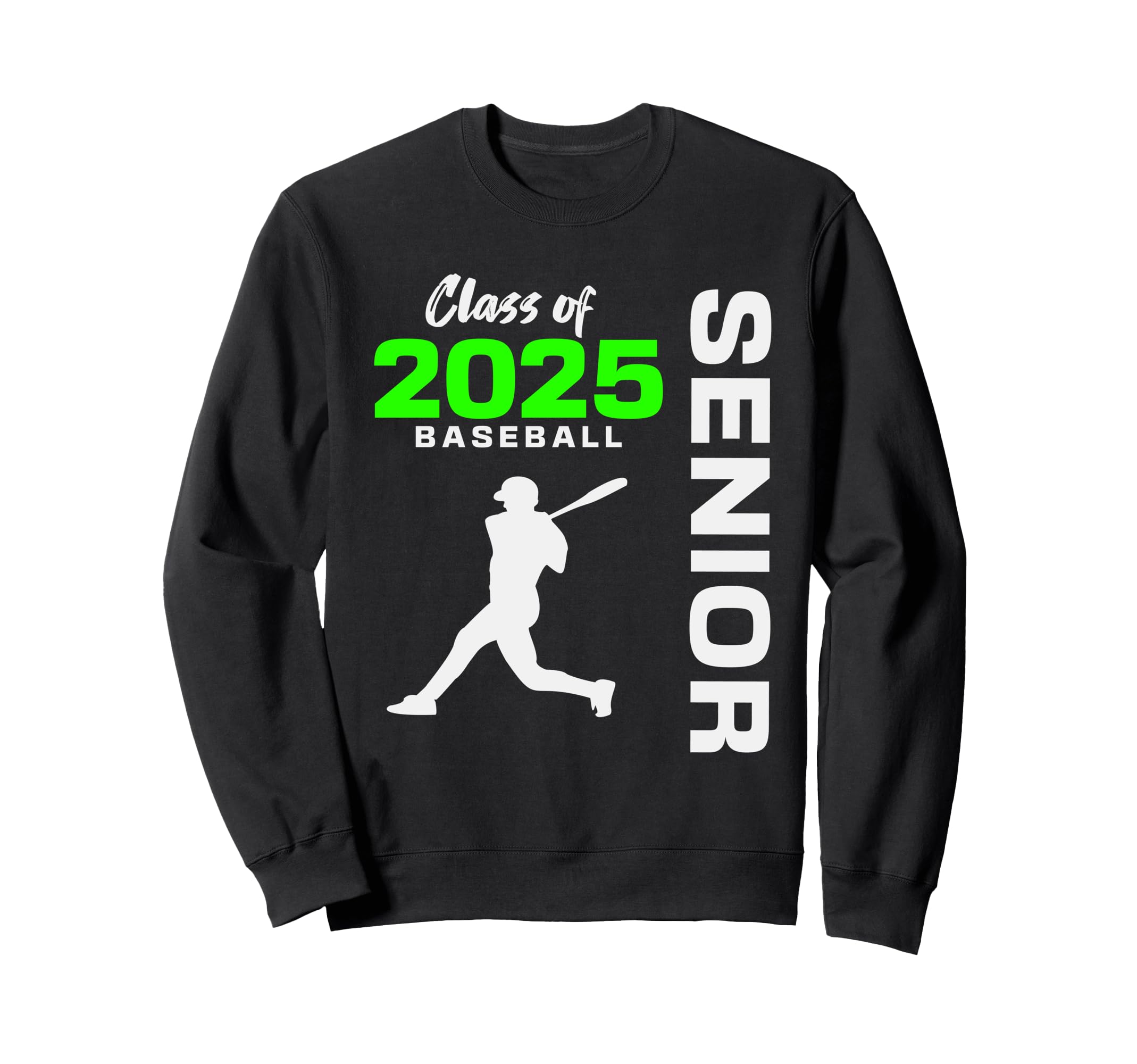 Baseball Senior Matching Class 2025 Sweatshirt - Trendy Graphic for Adults - T-Shirt, Sweatshirt, Hoodie
