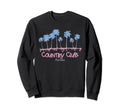 Country Club Florida Beach Surf Sweatshirt - Trendy Graphic for Adults - T-Shirt, Sweatshirt, Hoodie