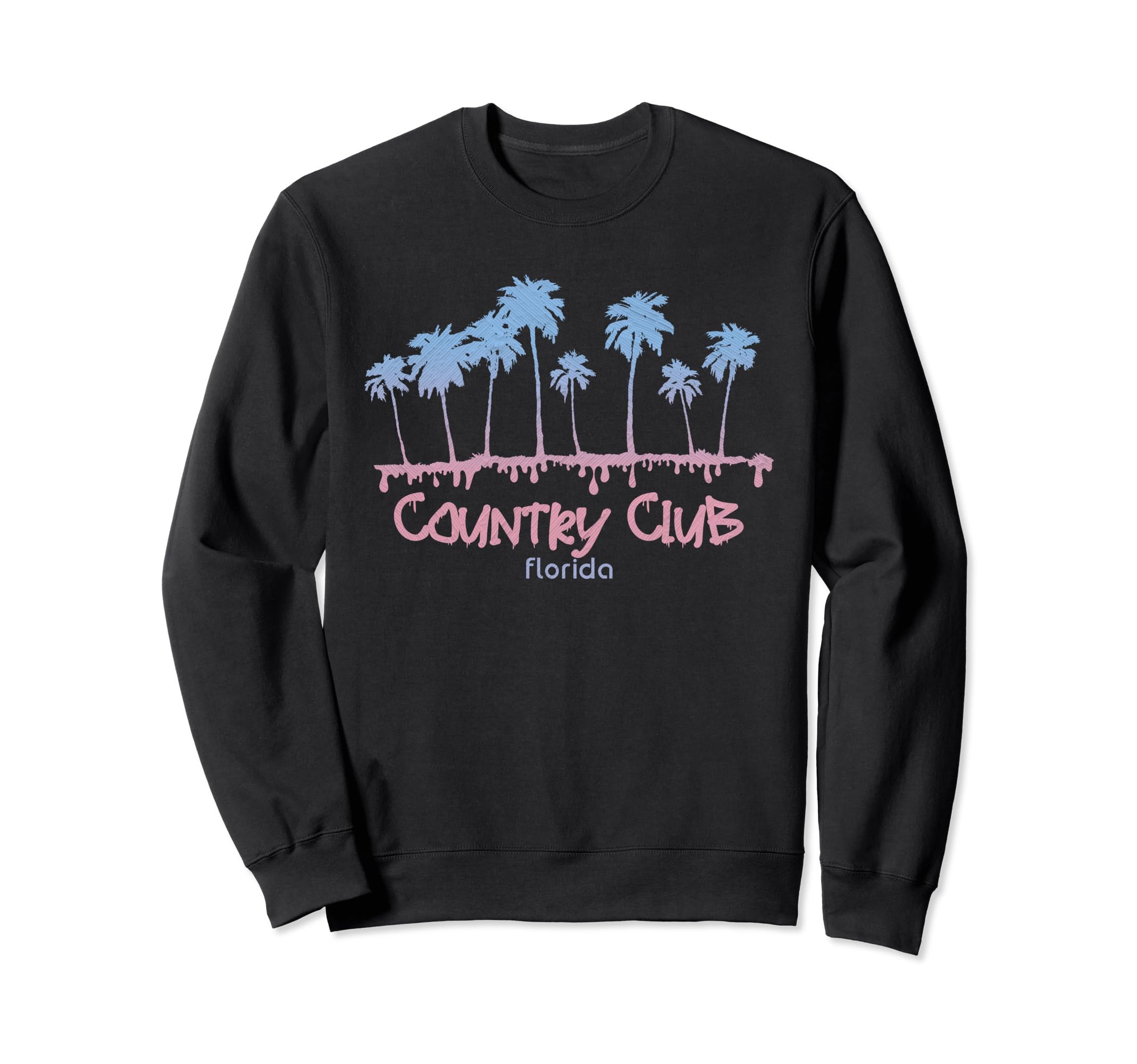 Country Club Florida Beach Surf Sweatshirt - Trendy Graphic for Adults - T-Shirt, Sweatshirt, Hoodie
